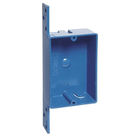 depth of electrical boxes|shallow depth outlet box.